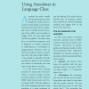 Anecdotes