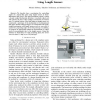 Angle control of a loosely coupled mechanism in 3D space using length sensors