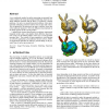 Anisotropic geometric diffusion in surface processing