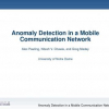 Anomaly detection in a mobile communication network