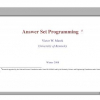 Answer Set Programming