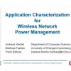 Application Characterization for Wireless Network Power Management