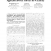 Application driven software for chemistry
