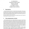 Application of UML Within the Scope of New Telecommunication Architectures