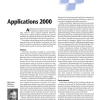 Applications 2000
