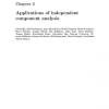 Applications of Independent Component Analysis