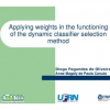 Applying Weights in the Functioning of the Dynamic Classifier Selection Method