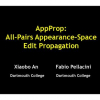 AppProp: all-pairs appearance-space edit propagation