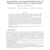 Approximability and Nonapproximability Results for Minimizing Total Flow Time on a Single Machine