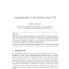 Approximability of the Multiple Stack TSP