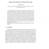 Approximate Qualitative Temporal Reasoning