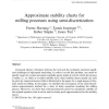 Approximate stability charts for milling processes using semi-discretization