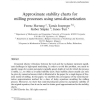 Approximate stability charts for milling processes using semi-discretization