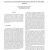 Approximated Computationally Bounded Simulation Relations for Probabilistic Automata