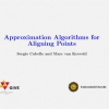 Approximation algorithms for aligning points