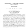 Approximation Algorithms for Survivable Optical Networks