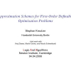 Approximation Schemes for First-Order Definable Optimisation Problems