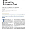 AQUA: An Amphibious Autonomous Robot