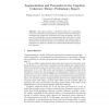 Argumentation and Persuasion in the Cognitive Coherence Theory: Preliminary Report