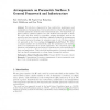 Arrangements on Parametric Surfaces I: General Framework and Infrastructure