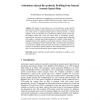 Articulatory Speech Re-synthesis: Profiting from Natural Acoustic Speech Data