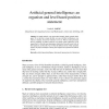 Artificial general intelligence: an organism and level based position statement