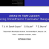 Asking the right question: forcing commitment in examination dialogues