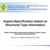 Aspect-specification based on structural type information