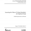 Assessing the value of coding standards: An empirical study