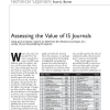 Assessing the value of IS journals