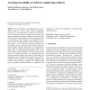 Assessing traceability of software engineering artifacts