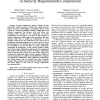 Assessment of risk perception in security requirements composition