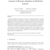 Assurance of dynamic adaptation in distributed systems