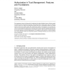 Authorization in trust management: Features and foundations