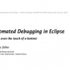 Automated debugging in eclipse