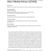 Automated Delineation of Subgroups in Web Video: A Medical Activism Case Study