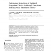 Automated selection of optimal Gaussian fits to arbitrary functions in electronic structure theory