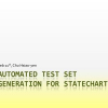Automated Test Set Generation for Statecharts