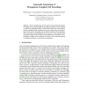 Automatic Generation of Propagation Complete SAT Encodings
