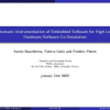 Automatic instrumentation of embedded software for high level hardware/software co-simulation