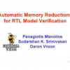 Automatic memory reductions for RTL model verification