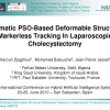 Automatic PSO-Based Deformable Structures Markerless Tracking in Laparoscopic Cholecystectomy