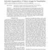 Automatic Segmentation of Diatom Images