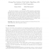 Average Case Analyses of List Update Algorithms, with Applications to Data Compression