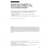 Average-Case Complexity of Shortest-Paths Problems in the Vertex-Potential Model