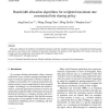 Bandwidth allocation algorithms for weighted maximum rate constrained link sharing policy