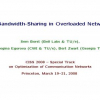 Bandwidth-sharing in overloaded networks