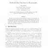 Bartholdi Zeta Functions for Hypergraphs
