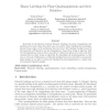 Binary Labelings for Plane Quadrangulations and their Relatives