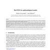 Bio-PEPA for Epidemiological Models